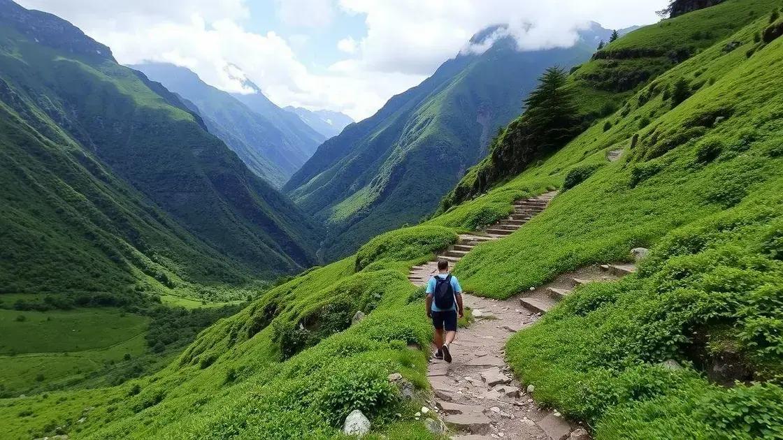 Melhores trilhas para viajantes solo iniciantes